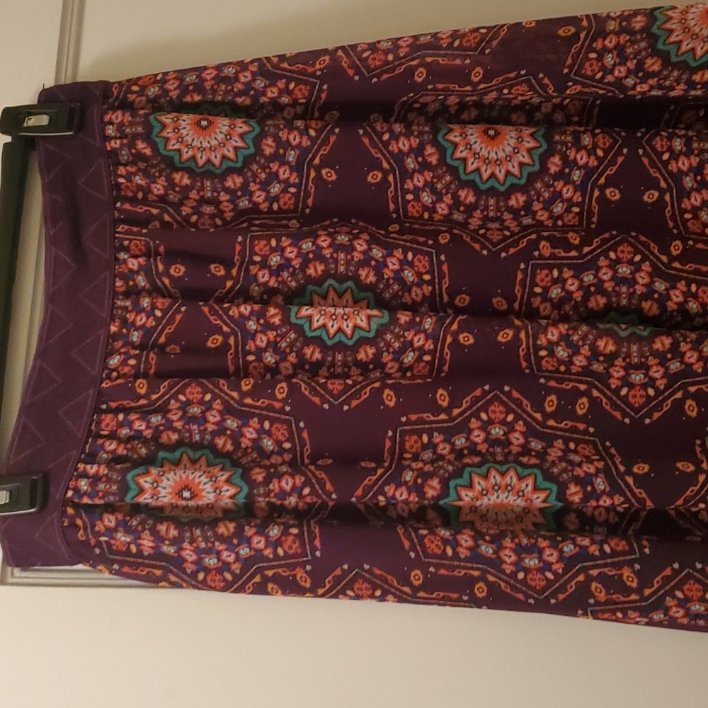 LuLaRoe layered flowy skirt